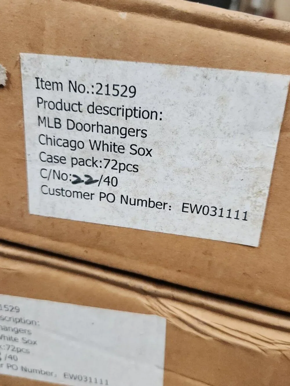 3x Chicago White Sox Land Mlb Ultradepth 3D Door Hangers You Are Entering 167